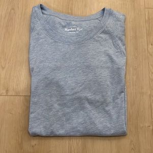 Hawker Rye Baby Blue Essential Long Sleeve Tee (M)